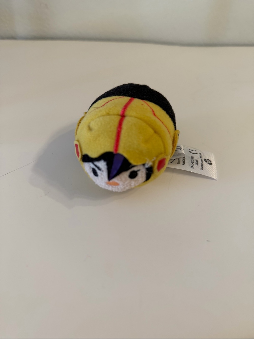 Disney Tsum Tsum Plush - Yellow Black Character. Go Go Tomago